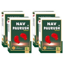 Nav Paurush Herbal Ayurveda Weight Gain Formula 240 CAPS  Body Building-... - £35.19 GBP