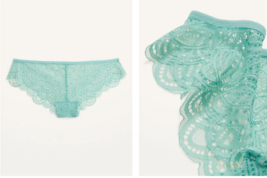 Old Navy 2XL XXL Underwear Set Lot 4 Pairs Lace Cheeky Panties Mint Green Womens - £60.15 GBP