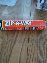 Zip-A-Way Removable Weathering Stripping Clear - £31.06 GBP
