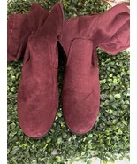 Bella Marie wine suede over the knee boots, Women, excellent condition!!!! - €20,53 EUR