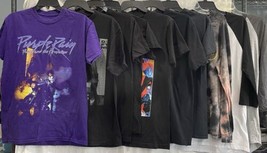 Graphic T-Shirt Lot Mens M Modern Alternative Music Joblot DIY Craft Upcycle - £18.72 GBP