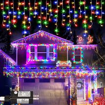 Cascada De Luces 640 LED Navideñas 66 FT Decoracion Navidad Para Exterio... - $49.45