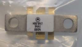 NEW Motorola MRF847 NPN Silicon RF Power Transistor - Kenwood Radio Part - $15.83