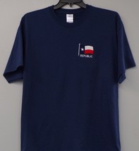 State Of Texas Republic Embroidered Adult T-Shirt S-6XL, LT-4XLT New - $20.48+