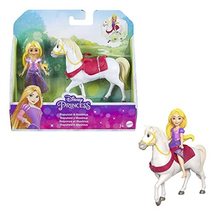 Mattel Disney Princess Rapunzel Small Doll and Maximus Horse with Saddle... - £11.21 GBP
