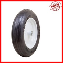 3.50/2.50-8&quot; Flat Free Tire - Durable Polyurethane Foam for Carts &amp; Whee... - $52.46