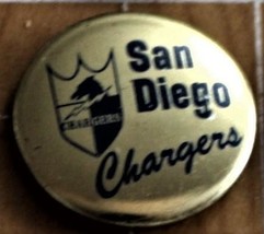 NFL pinback  from the 60s  San Diego Chargers 7/8&quot; - £12.01 GBP