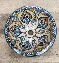 Handmade sink / Moroccan pottery sink / pottery basin / ceramic sink. Moroccan. - £199.51 GBP