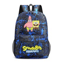 SpongeBob Backpack Graffiti Backpack for Women Korean Schoolbag Kawaii Backpack  - £38.12 GBP