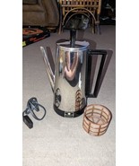 VINTAGE Presto Pk09a Perk Coffee Pot Nice Condition Tested Model Is Very... - $1,034.73 MXN