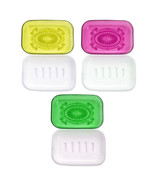3Pc Portable Travel Soap Dish Box Case Holder Container Home Bathroom Sh... - £15.81 GBP