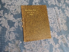 Port Allegany PA Port Allegany High School Yearbook Tiger Lily 1933 - $24.74