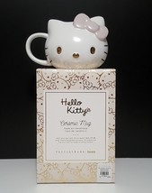 NEW RARE Pottery Barn Hello Kitty Mug 14 OZ Stoneware - £53.48 GBP