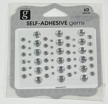 Studio G VACO488 Clear Color Adhesive Gems 60 Pieces (BRAND NEW SEALED) - $133.23 MXN