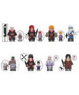 8pcs Naruto Series Taka Akatsuki Sasuke Suigetsu Jugo Karin Minifigures Set - $21.99