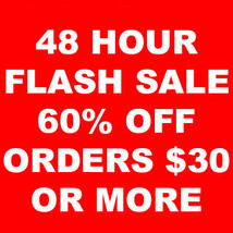 SPECIAL 60% OFF ALL $30 OR MORE AUTOMATICALLY AT CHECKOUT MAGICK  - $0.00