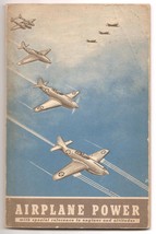 &quot;Airplane Power&quot; 1943 GM Engine Design Informative Handbook - £7.97 GBP