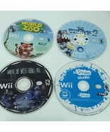 Nintendo Wii Games Lot of 4 Bundle World Zoo Smurfs 2 U Draw Where Wild ... - £18.03 GBP