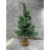 Artificial Christmas Tree Tabletop Decorated Collectibles 25&quot; Holidays - £13.73 GBP