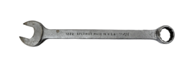 Vintage PLVMB PLUMB 11/16&quot; Combination Wrench 12 Point #1222 USA Made - £11.98 GBP