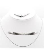 16 Inch Highly Polished 925 Sterling Silver Chain - £12.08 GBP
