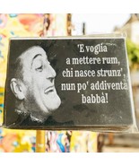 ‘E Voglia A Mettere Rum Italian Art Souvenir Fridge Magnet - €16,13 EUR