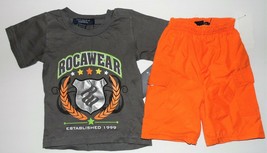 Rocawear Infant Boys Shorts Outfit Estabilished 1999 Size 12M NWT - $14.01