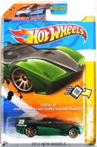 Hot Wheels - &quot;Spin King&quot;: 2012 New Models #15/50 - #015/247 *Black / Green* - £1.58 GBP