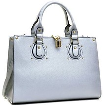 Elegant Women Fashion Handbag Dasein w/Lock Magnetic Snap NWT GoldTone S... - $34.64