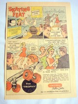 1961 Color Ad Chicago Skates The Trophy by Chicago Roller Skates - £6.28 GBP