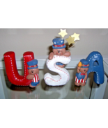 Patriotic USA Eddie Walker Midwest Cannon Falls 4th of July Signed Bears... - $34.99