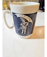 Morton Salt Girl 1921 Logo Coffee Mug When It Rains It Pours Mug Cup Vin... - £11.72 GBP