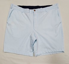 Size 40 Club Room CHINO Ice Melt Light Blue STRETCH Classic Fit 9&quot; Short... - £7.78 GBP