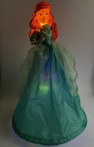 Vintage Ariel The Little Mermaid Disney Princess Figurine Tall LED Lamp - £16.69 GBP