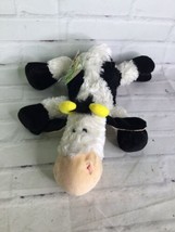 Nici The Landlords Sally Sue Cow Plush Stuffed Animal Toy Black White 2002 - £68.65 GBP