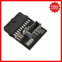 USB 3.0 to A-Key Type E Adapter - Active Chipset for Full Functionality - $628.38 MXN