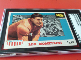 1955   LEO  NOMELLINI    SP  # 29  TOPPS  ALL  AMERICAN   SGC  86   !! - $134.99