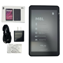 BLU M8L 2022 Android Tablet 8&quot; 32GB Quad Core 32GB Wi-Fi &amp; Cellular Lock... - $947.18 MXN