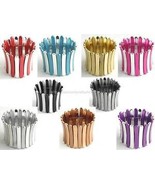 1 Piece POLYCAST STRAND STRETCH BRACELET WRISTBAND 9 COLORS - $5.41 CAD