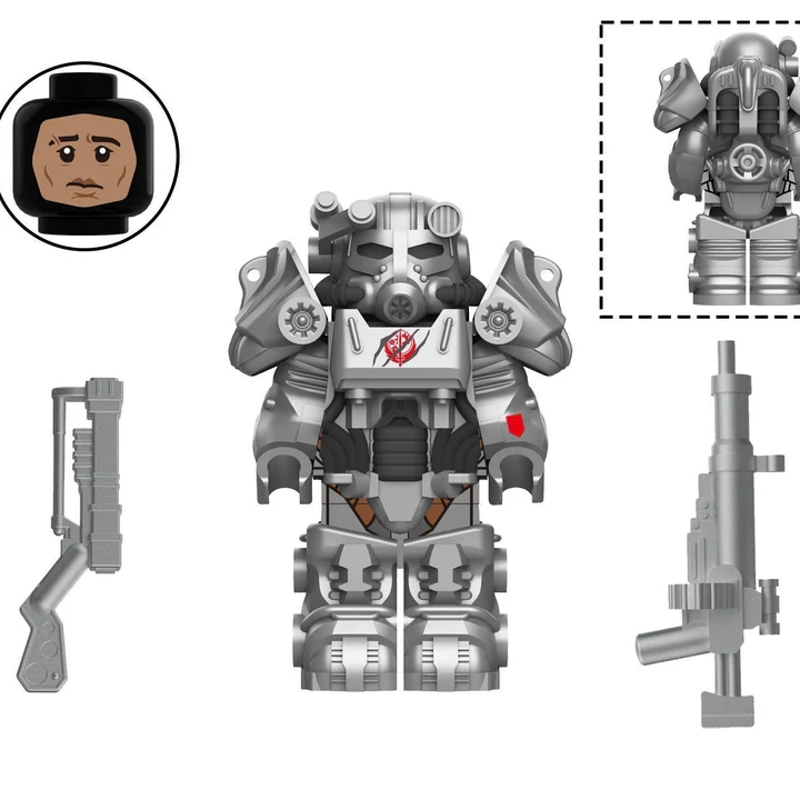 Fallout T60 Power Armour Custom Minifigure - $9.56 CAD