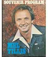 MEL TILLIS Souvenir Program (circa 1976) illustrated with photos - $13.56 CAD