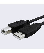 3 FT USB 2.0 A-B Male Printer Scanner Cable HP Samsung Canon Lexmark Brother - £7.90 GBP