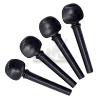 Ebony Violin Tuning Pegs 4/4 Size New High Quality Fiddle Violin Parts S... - £8.15 GBP