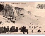 Americana Falls Ice Mountain Frozen Niagara New York Ny Unp DB Cartolina Z7 - £2.64 GBP