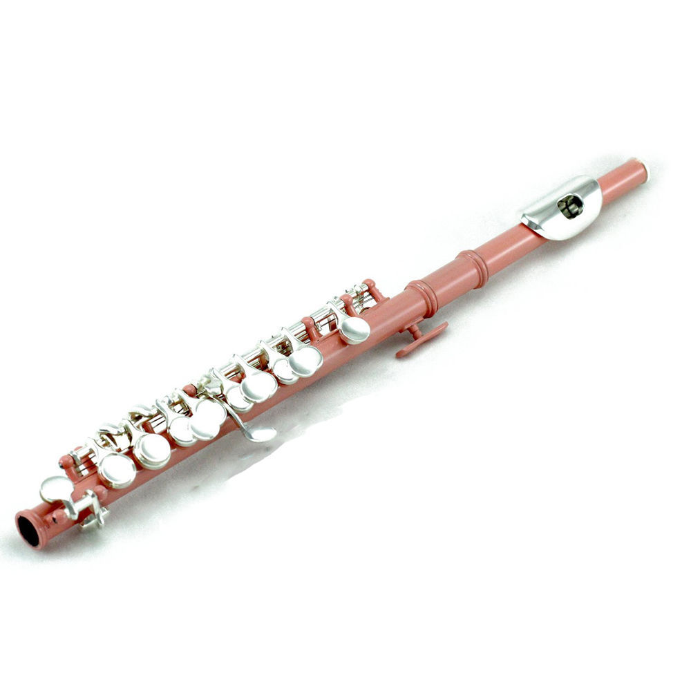 HOLIDAY-SALE! Band Approved  SKY Pink Piccolo Flute w Silver Keys LIMITED - $129.99