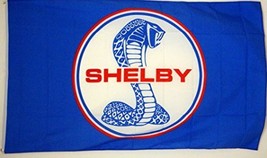 Ford SHELBY MUSTANG Flag 3X5 Ft Polyester Banner USA - £12.64 GBP