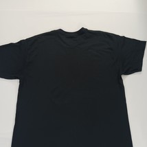 DOM RN#90681 Skull/Flowers Men's Black Cotton Graphic T-Shirt Short Sleeve Large image 15