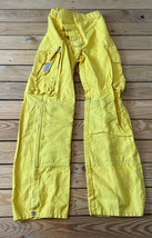 PGI Men’s Flame Resistant Fireman cargo work pants Size XS Yellow M12 - $53.37