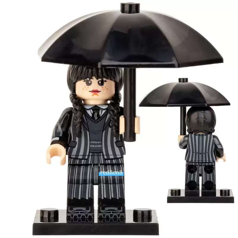 Primary image for Wednesday The Addams Family Custom Printed Lego Compatible Minifigure Brick Toys