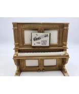 Vintage Plastic Piano Salt &amp; Pepper Shaker 5 In  - $15.16